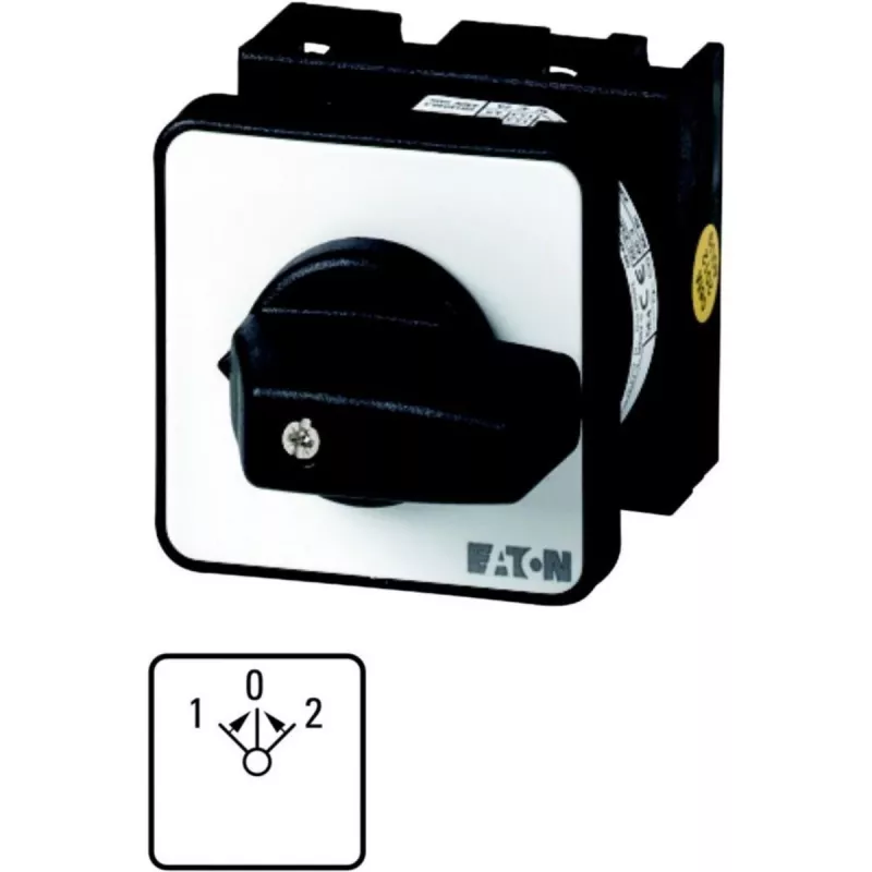 Eaton T0-3-8228/E 3-napainen kytkin, 20 A, ON-OFF, musta 015112