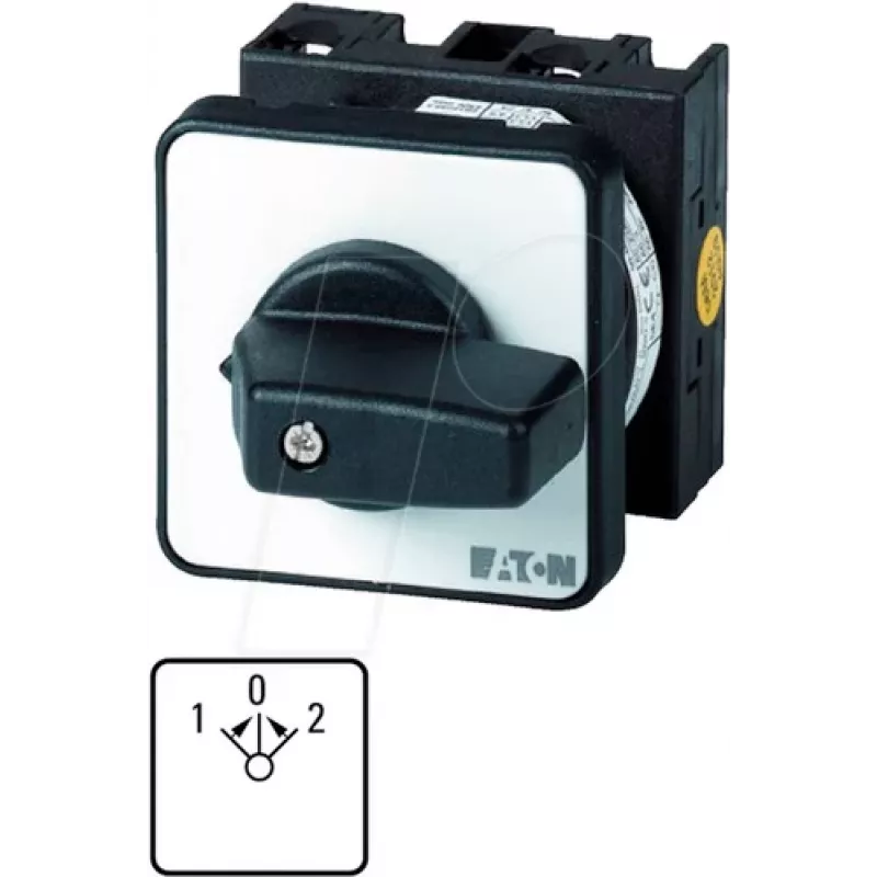 Eaton T0-3-8228/E 3-napainen kytkin, 20 A, ON-OFF, musta 015112