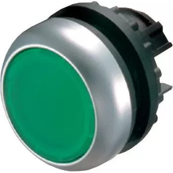 Eaton M22-DRL-G painonappikäyttö, hetkellinen, vihreä nappi, titaanikehys, 22,5 mm asennus 216948