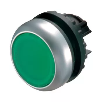 Eaton M22-DRL-G painonappikäyttö, hetkellinen, vihreä nappi, titaanikehys, 22,5 mm asennus 216948