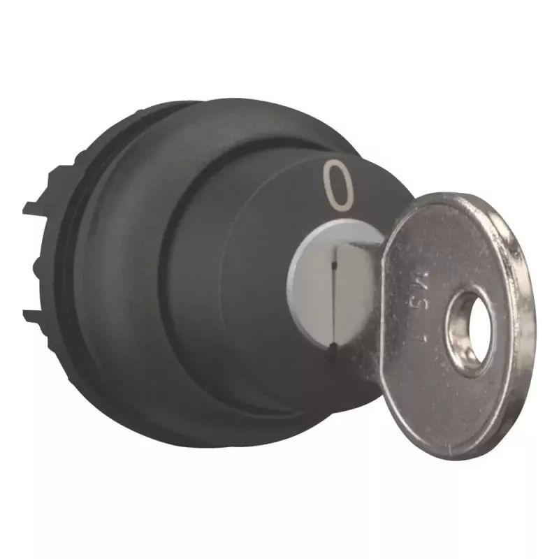 Eaton M22S-WS avainkiertokytkin, 2 asentoa, lukittuva, musta 216882