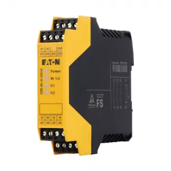 Eaton ESR5-NO-31-230VAC turvarele, 230V AC, 3 NO-turvakoskettimet, 1 NC-apukosketin, DIN-kisko 119380