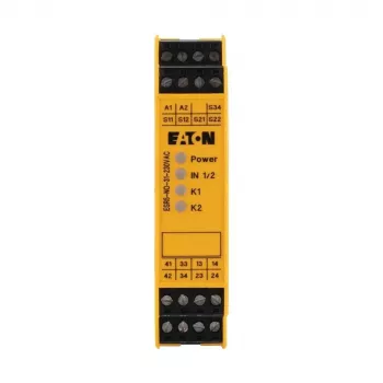 Eaton ESR5-NO-31-230VAC turvarele, 230V AC, 3 NO-turvakoskettimet, 1 NC-apukosketin, DIN-kisko 119380