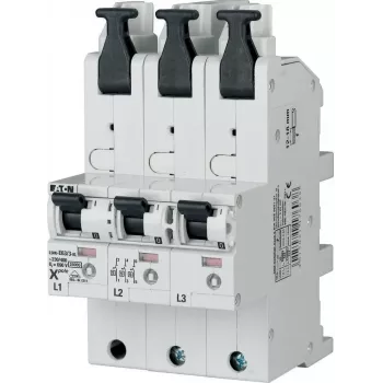 Eaton LSHU-E16/3-KL johdonsuojakatkaisija tyyppi E, 3-napainen, 16 A, 400 V AC, 10 kA 119712