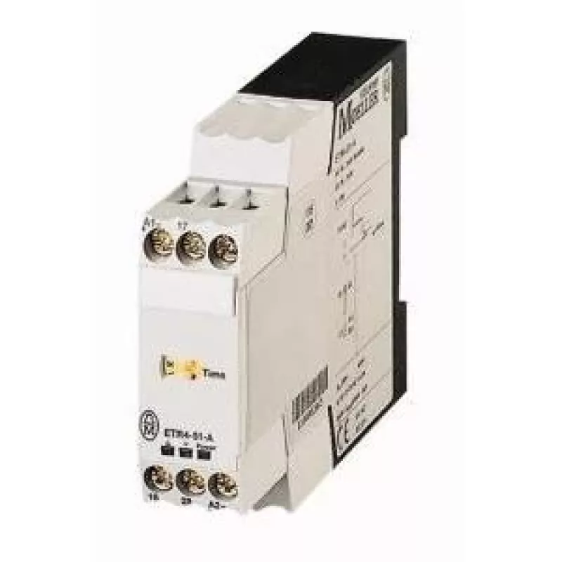 Eaton ETR4-51-A tähti-kolmio-aikarele, 24-240V AC/DC, 3-60s, 2 CO, DIN-kisko 031884