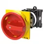 Eaton T0-2-1/V/SVB lukittava kytkin 20 A 1-napainen 90° punainen/keltainen