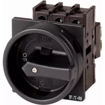 Eaton P1-25/EA/SVB-SW 3-napainen pääkytkin, 25 A, IP65, musta 048365