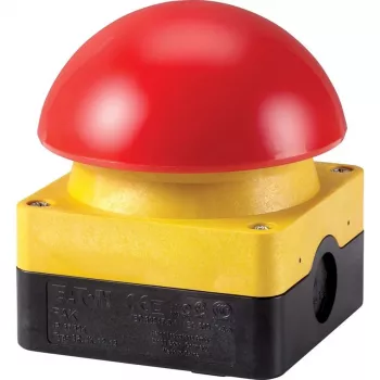 EATON FAK-R/V/KC11/IY jalka-/käsikytkin, 1NO, 6A, 230V AC, IP67, keltainen 229748