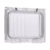 Eaton SKF-FF4 katseluikkuna kannella, 4 TE, 94x77x25 mm, harmaa 233780