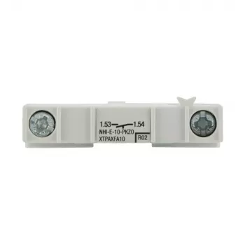 Eaton NHI-E-10-PKZ0 apukosketinlohko, 1 NO, sivuasennus, valkoinen, PKZ0 moottorinsuojakatkaisijoille 082884