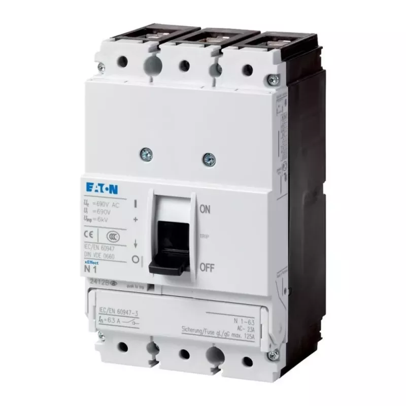 Eaton PN1-100 erotuskytkin 1-napainen 100A DIN-kisko 259141