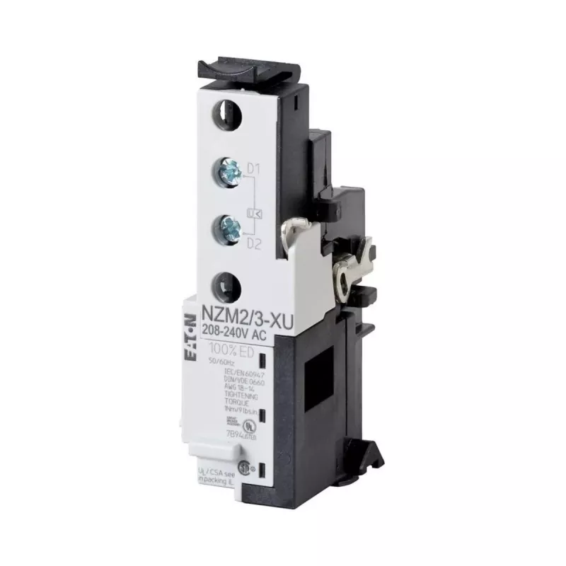 EATON alijännitepäästö NZM2/3, 208 V AC/DC, NZM2/3-XU208-2 (259499)