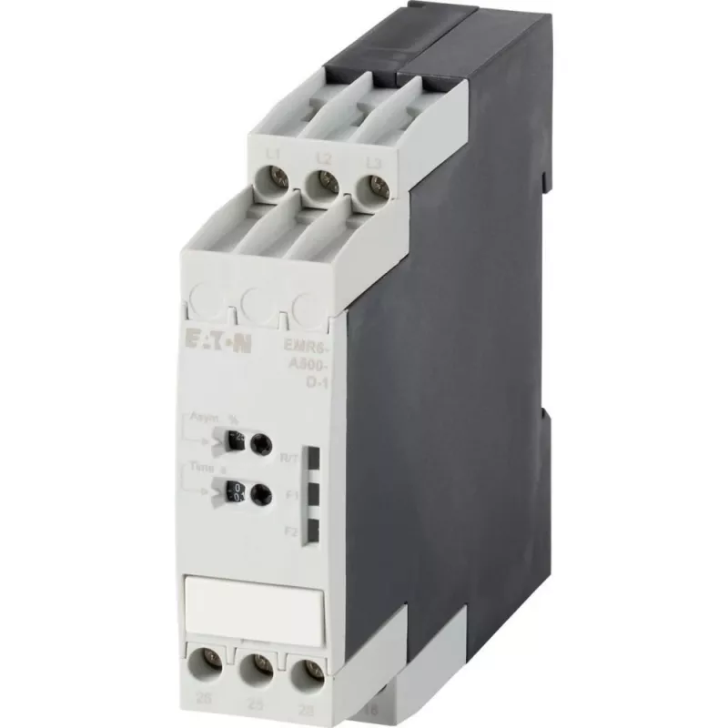 Eaton EMR6-A500-D-1 virranvalvontarele, 0,5-500 A, 24-240 V AC/DC, 2 CO, DIN-kisko 184762
