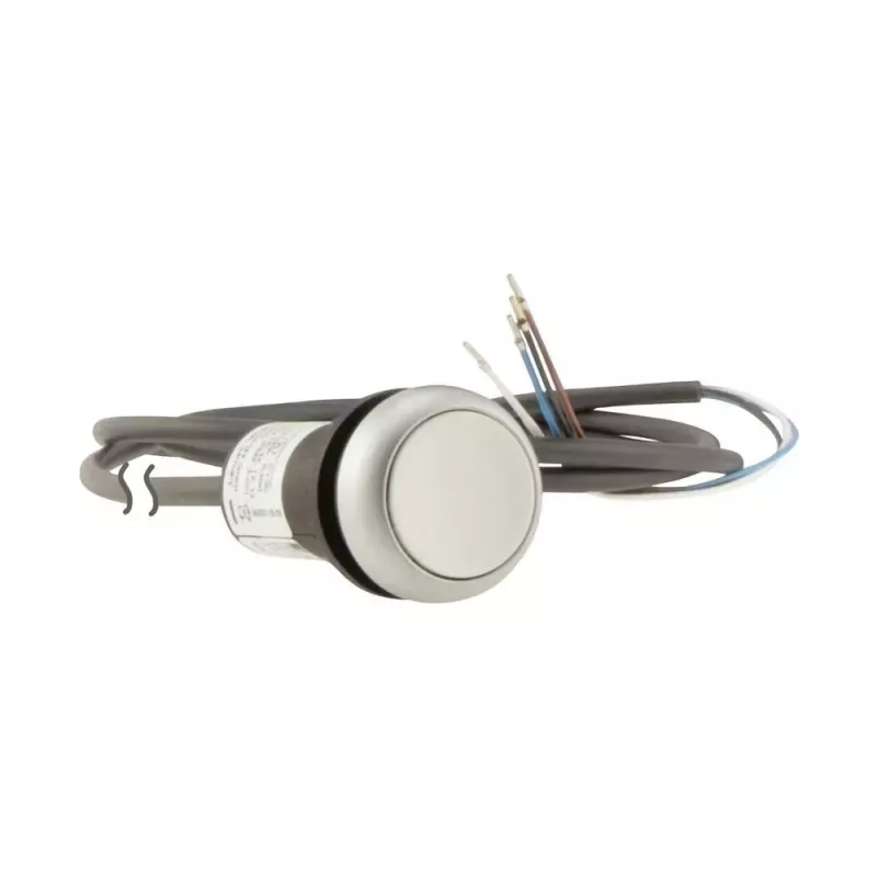 Eaton C22 litteä painonappi valkoinen 1NO hetkellinen C22-D-W-K10-P62 185673