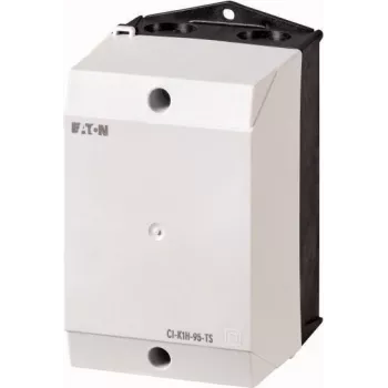 Eaton CI-K1H tyhjä kotelo DIN-kiskoasennukseen, 80 x 120 x 95 mm, vaaleanharmaa/musta, IP65 105853