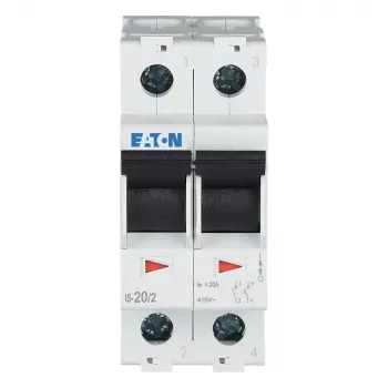 Eaton 2-napainen pääkytkin 20 A 230 V harmaa 276259
