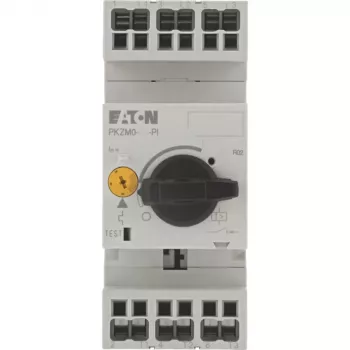 Eaton PKZM0-6.3-PI moottorinsuojakatkaisija, 3-napainen, 4-6,3 A, 690 V AC, 50 kA, DIN-kisko 199156