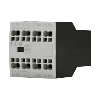 Eaton DILA-XHI40-PI apukosketinlohko, 4 sulkeutuvaa, etuasennus, Push-in-liittimet 199317
