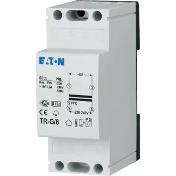 EATON ovikellomuuntaja 8V/1A TR-G/8 (272480)