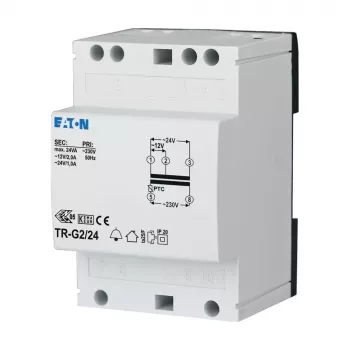 Eaton 272484 TR-G2 ovikellomuuntaja 230V 12-24V AC 2-1A DIN-kisko