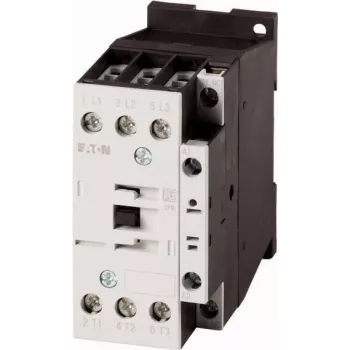 Eaton DILM17-01(RDC24) kontaktori, 3-napainen, 17 A AC-3, 24 V DC käämi, 1 NC 277050