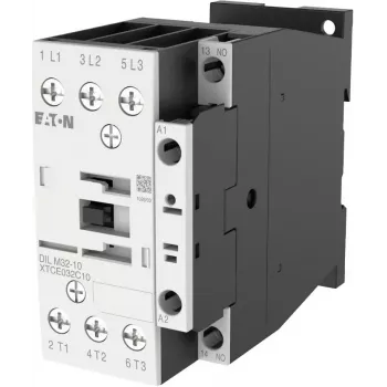 Eaton DILM32-10 24V 50Hz 3-napainen kontaktori, 32A, 1NO+1NC, ruuviliittimet, DIN-kisko 277247