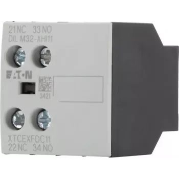 Eaton apukosketinlohko 1NO+1NC 2-napainen etuasennus DILM-kontaktoreille DILM32-XHI11 277376