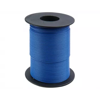 Donau Elektronik 105-2-100 kytkentäjohto 1 x 0,20 mm² sininen 100 m