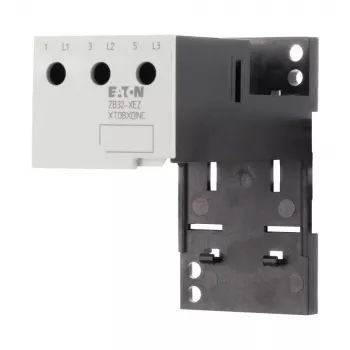 Eaton ZB32-XEZ yksittäisasennusadapteri ZB32 termiselle ylikuormitusreleelle, DIN-kisko/ruuvikiinnitys, harmaa 278473