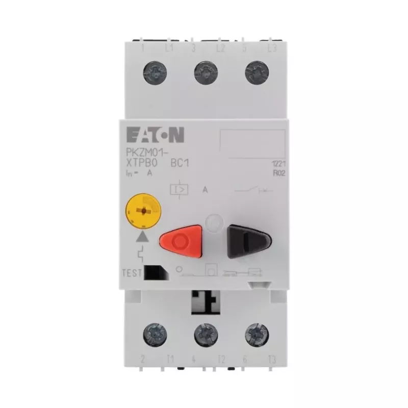 Eaton PKZM01-0.63 moottorinsuojakytkin, 3-napainen, 0,63 A 278478