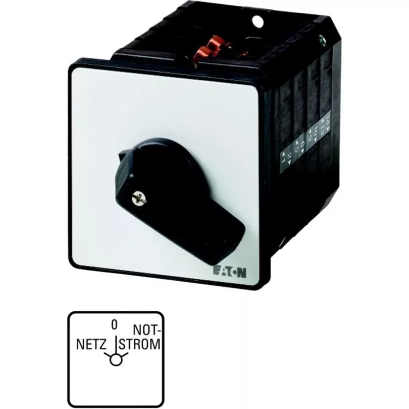 Eaton T5B-4-8902/E kytkin, 4-napainen, musta/valkoinen