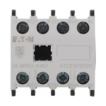 Eaton DILM150-XHI31 apukosketinlohko, 3NO+1NC, etuasennus, ruuviliittimet 277949