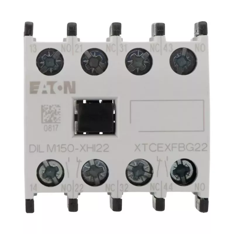 Eaton DILM150-XHI22 apukosketinlohko, 2NO+2NC, etuasennus, ruuviliittimet 277950