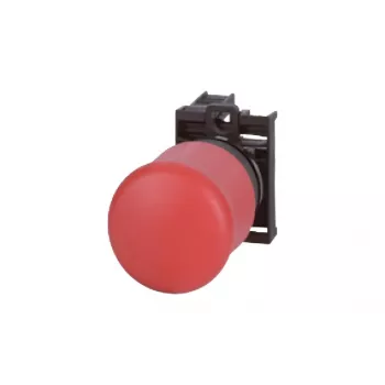 Eaton M22-PV/K01 hätä-seis-painonappi, 38 mm punainen sieninuppi, vetolaukaisu, 1 NC kosketin 216515