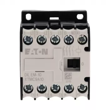 EATON DILEM-10 minikontakti, 3-napainen, 24 V AC 50 Hz käämi, 9 A AC-3, 1 NO apukosketin 010005