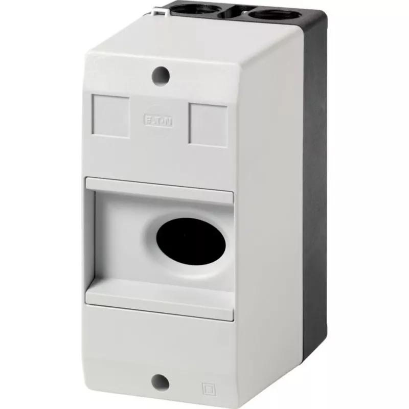 Eaton CI-PKZ01 pinta-asennettava kotelo integroidulla kytkimellä, 158 x 80 x 116,5 mm, harmaa 281403