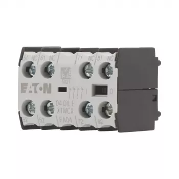 EATON 04DILE apukoskettimisto, 4 NC, pakko-ohjattu, etuasennus, DILM7-DILM38 kontaktoreille 010256