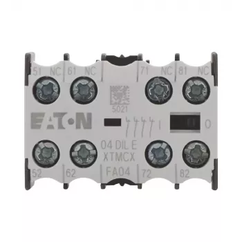 EATON 04DILE apukoskettimisto, 4 NC, pakko-ohjattu, etuasennus, DILM7-DILM38 kontaktoreille 010256