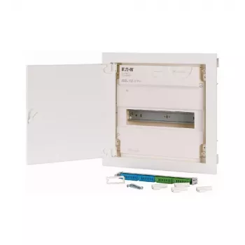 Eaton KLV-12HWP-F uppoasennettava pienjakokeskus, 1 rivi, 12 moduulia, valkoinen 178806