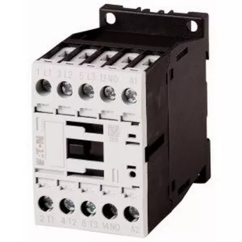 Eaton DILM15-10 3-napainen tehokontaktori, 24 V AC käämi, 15 A AC-3, 1 NO apukosketin 290045