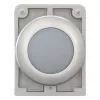 Eaton RMQ-Titan litteä pyöreä merkkivalopää, valkoinen linssi, kromirengas, M30C-FL-W 183287