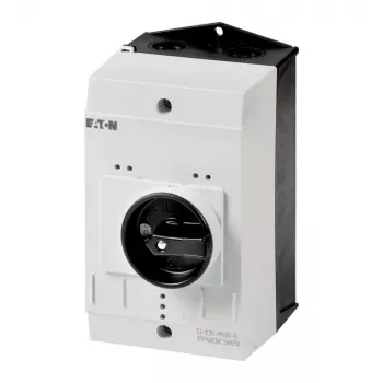 Eaton CI-K2-PKZ0-G tyhjä kotelo kiertokytkimellä, 160 x 100 x 130 mm, harmaa/musta 219654