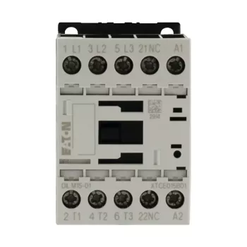 Eaton DILM15-01 kontakti, 3-napainen, 15 A, 230 V AC kela, 1 NC apukosketin 290093
