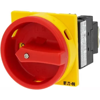 Eaton T0-2-1/EA/SVB lukittava kytkin 20 A 690 V 1 x 90° keltainen/punainen 038873