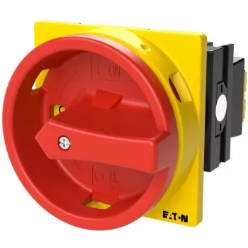 Eaton T0-1-8200/EA/SVB kiertokytkin, 1-napainen, 20 A, 690 V AC, IP65, musta/punainen/keltainen 053110