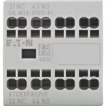 Eaton DILM32-XHI11-PI apukoskettimisto, 1 NO + 1 NC, 4 A, etuasennus, DILM7-DILM32 kontakteille 199309