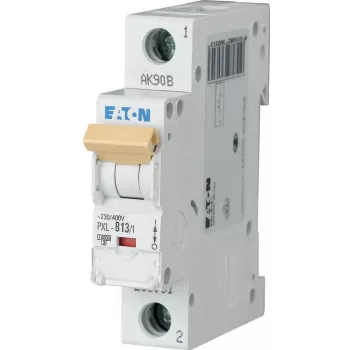Eaton PXL-C13/1 johdonsuojakatkaisija (MCB), 1-napainen, 13 A, C-ominaiskäyrä, 6 kA, DIN-kisko 236057