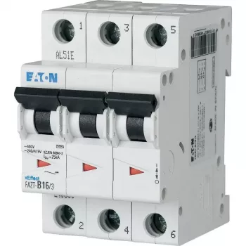 Eaton FAZT-C16/3 3-napainen 16 A C-käyrä johdonsuojakatkaisija 240895
