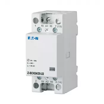 EATON Z-SCH24/25-22 asennuskontaktori 24V AC 2NO+2NC 25A 248850