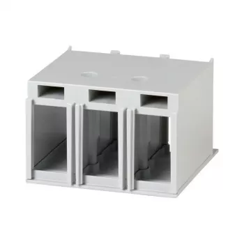 Eaton 260038 liitinsuojus NZM2 3-napaisille suojakatkaisijoille, BG2 runko, harmaa